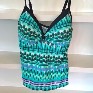 Womens Free Country Tankini Top